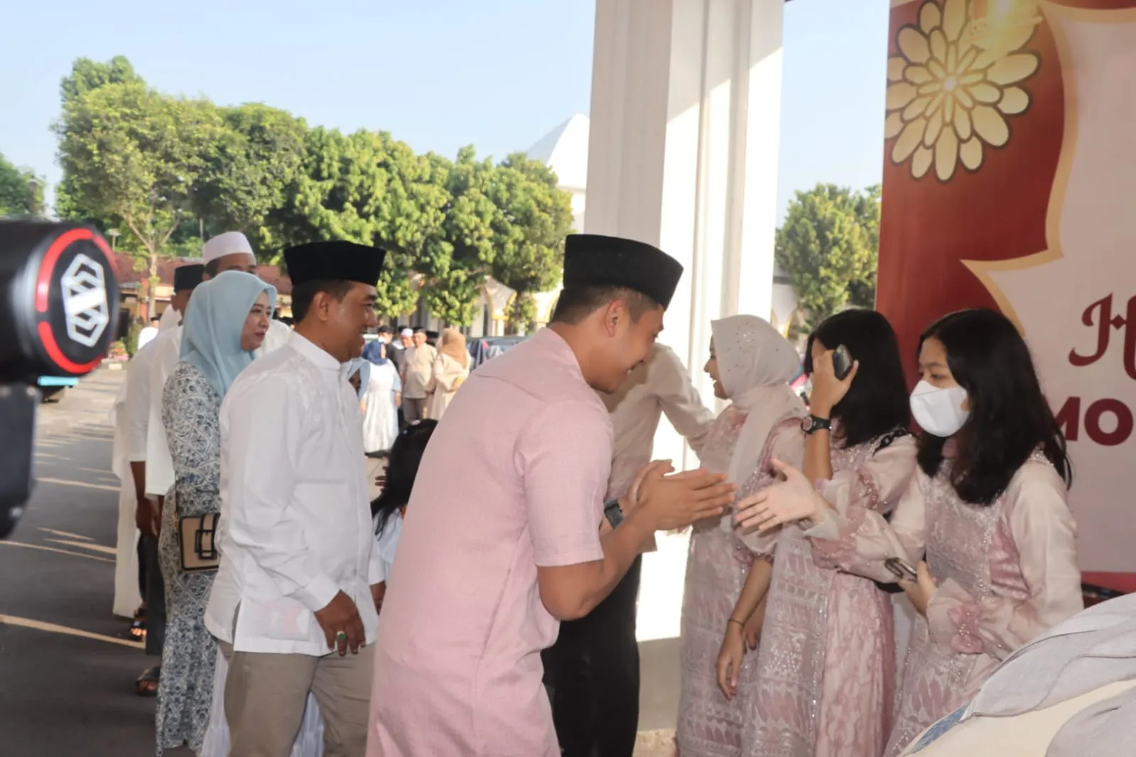 Kapolres Pasuruan Melaksanakan Halal Bihalal Bersama Forkopimda Kabupaten Pasuruan