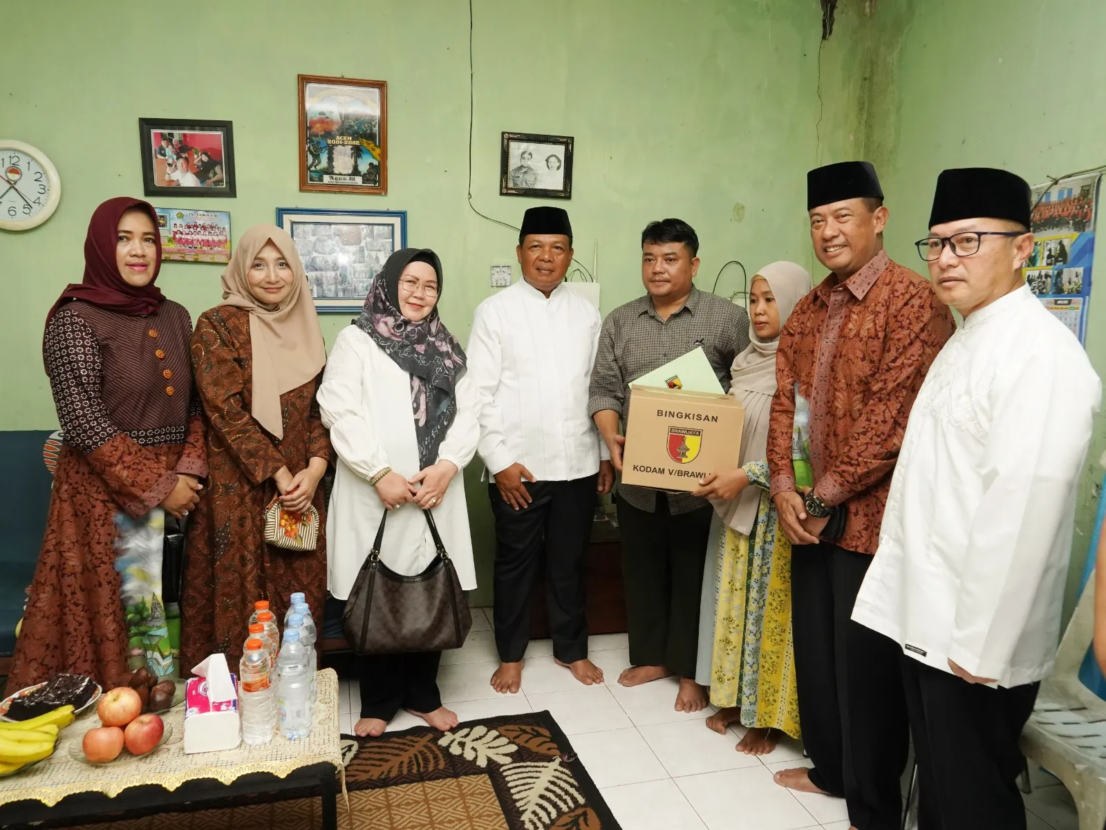 Danrem 084/Bhaskara Jaya Mendampingi Pangdam Saat Berkunjung di Wilayah Teritorialnya