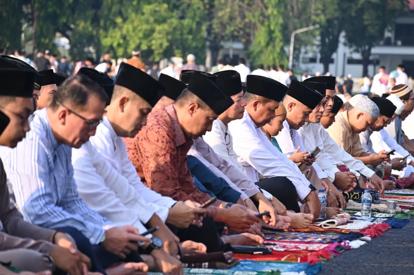 Danrem 084/Bhaskara Jaya Shalat Idul Fitri 1444 H di Lapangan Kodam V/Brawijaya
