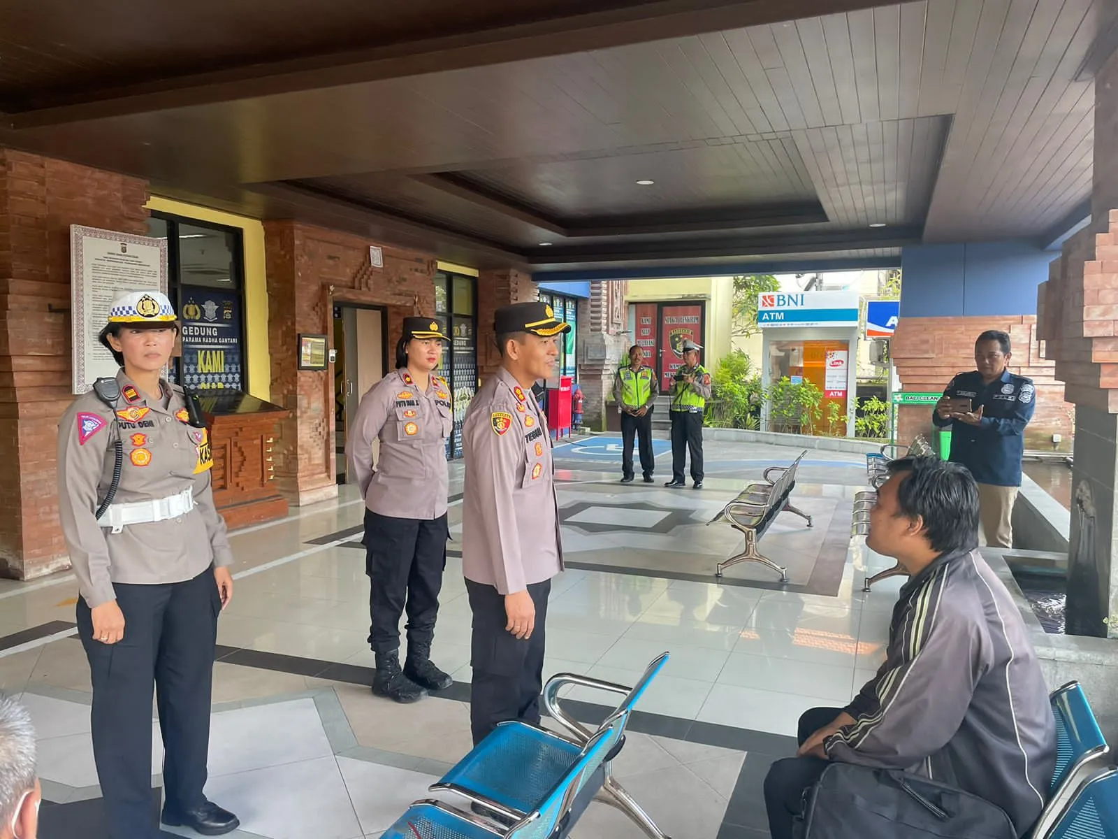 Kapolres Badung Sidak Pelayanan Publik