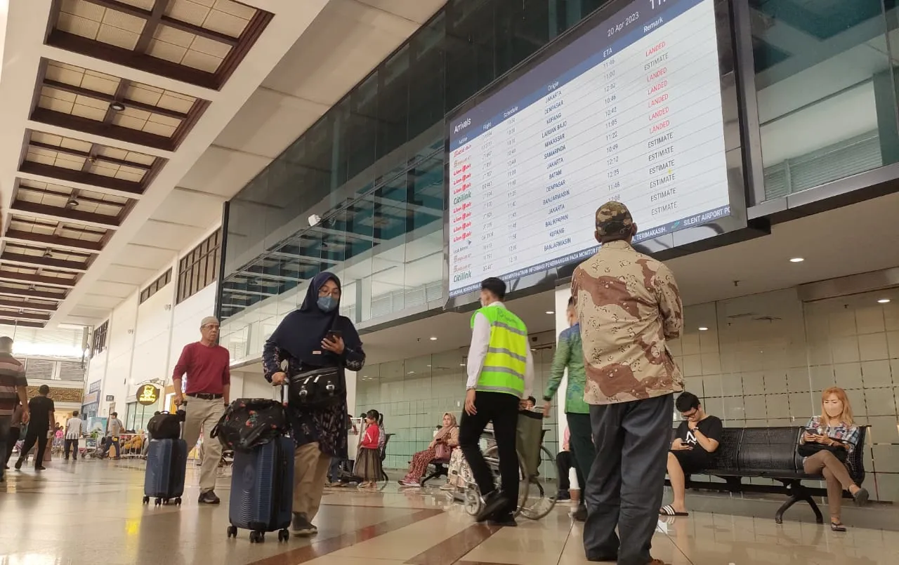 Pasca Puncak Arus Balik, Jumlah Penumpang di Bandara Juanda Masih Tinggi