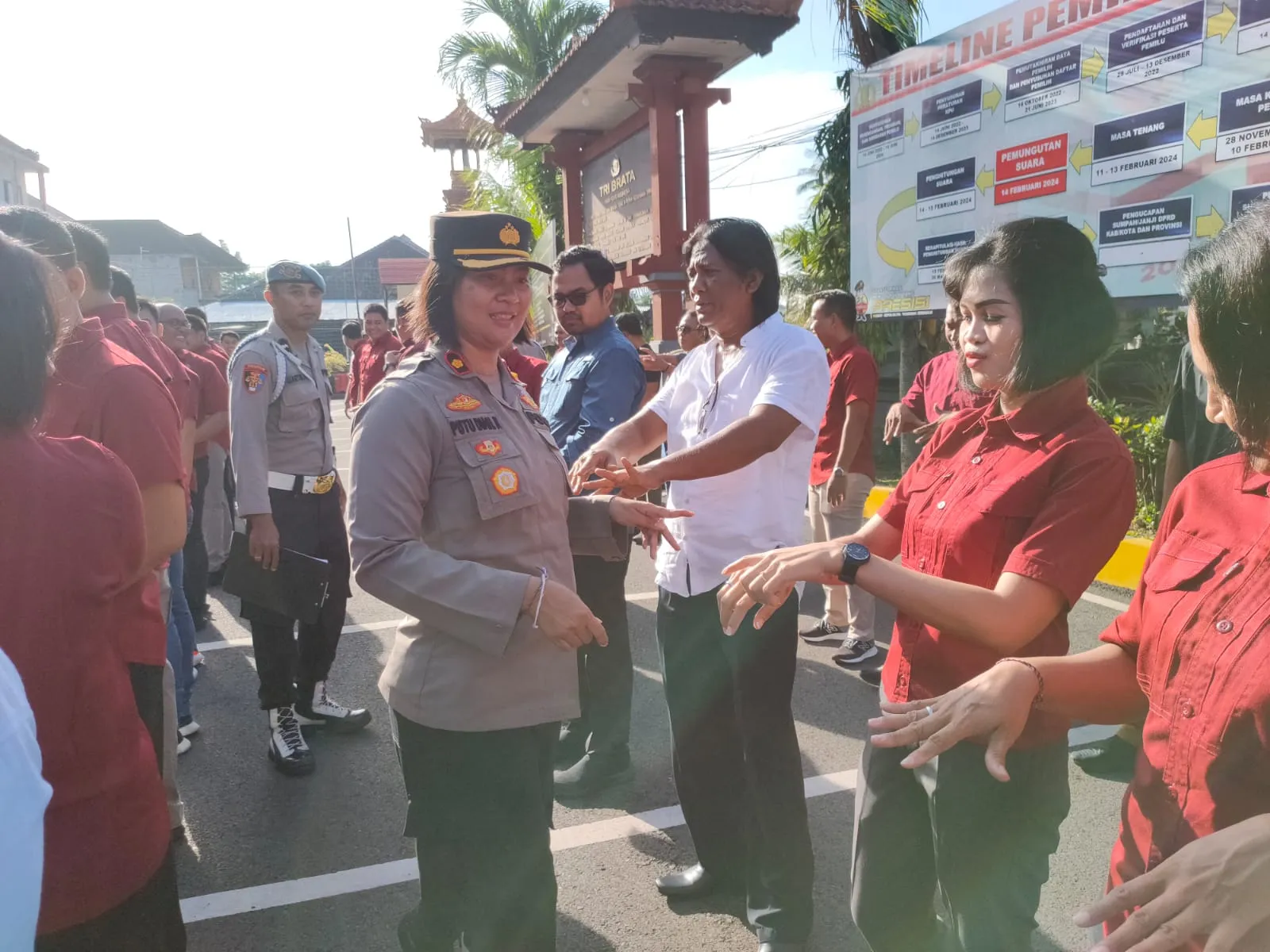 Kumpulkan Khusus Personil Reskrim, ini arahan Waka Polres Kompol Diah Kurniawandari
