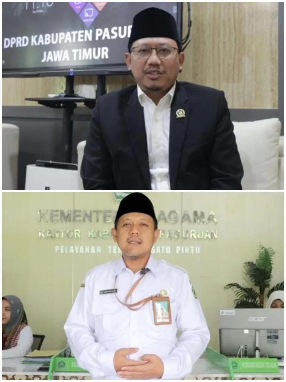 Ketua DPRD Dan Kepala Kemenag Kabupaten Pasuruan Mengapresiasi Kinerja Kepolisian