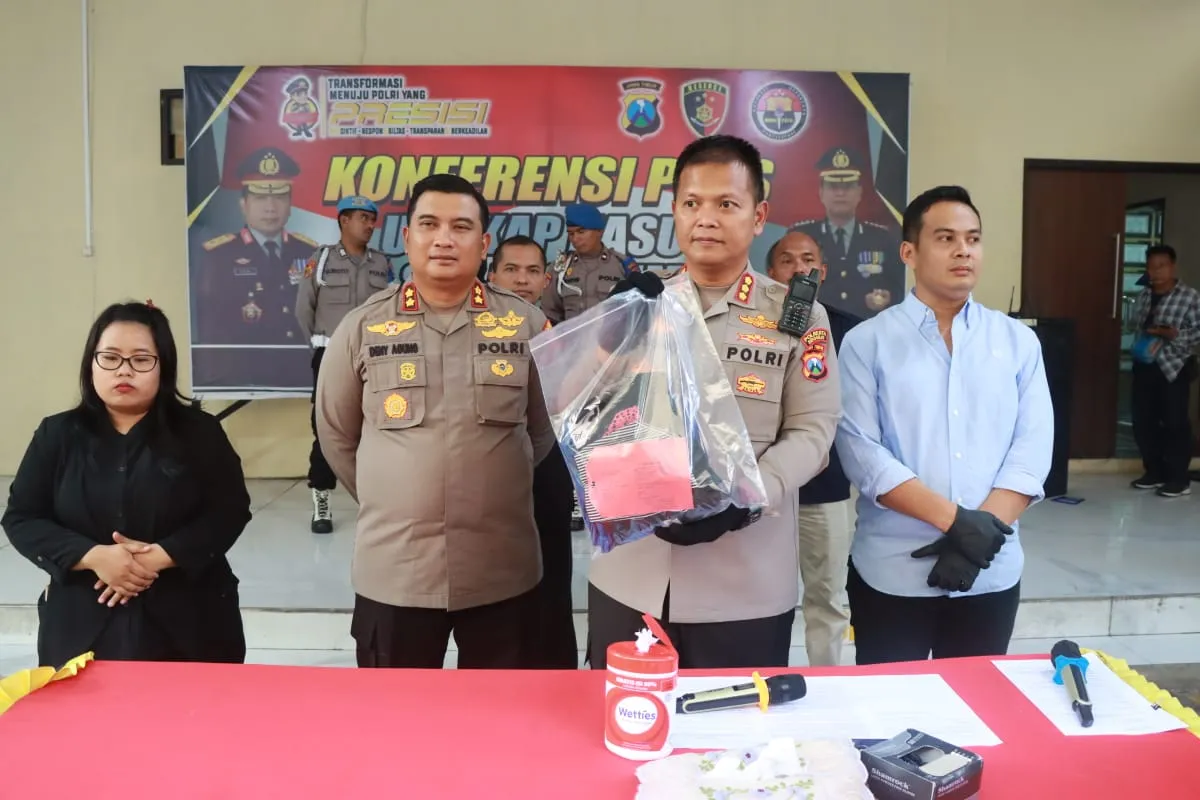 Polresta Sidoarjo Ungkap Kasus Pencabulan, Tersangka Bapak Tiri Diamankan