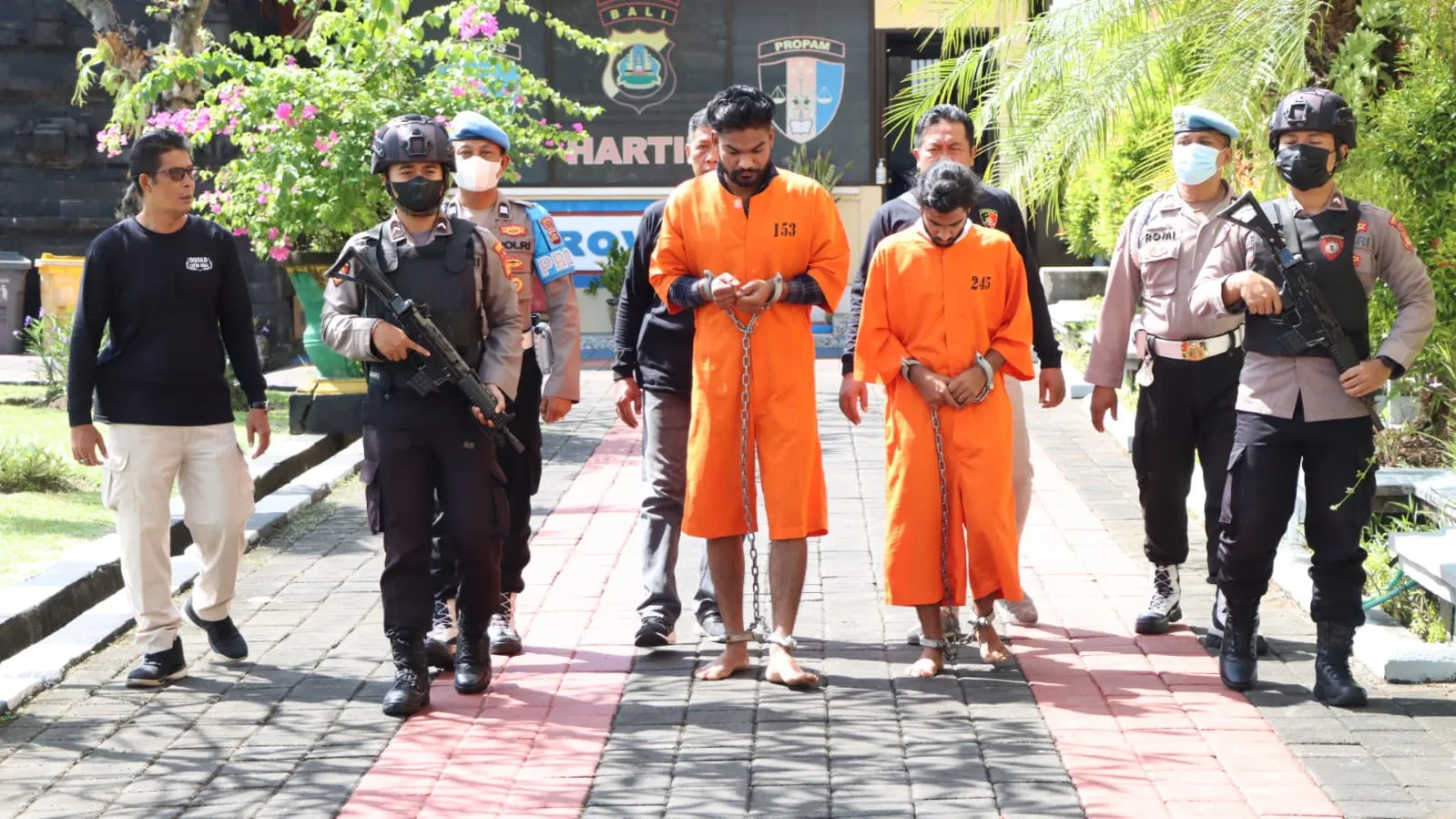Lakukan Penganiayaan Hingga Korban Meninggal, Polresta Denpasar Amankan Dua WNA Asal India 
