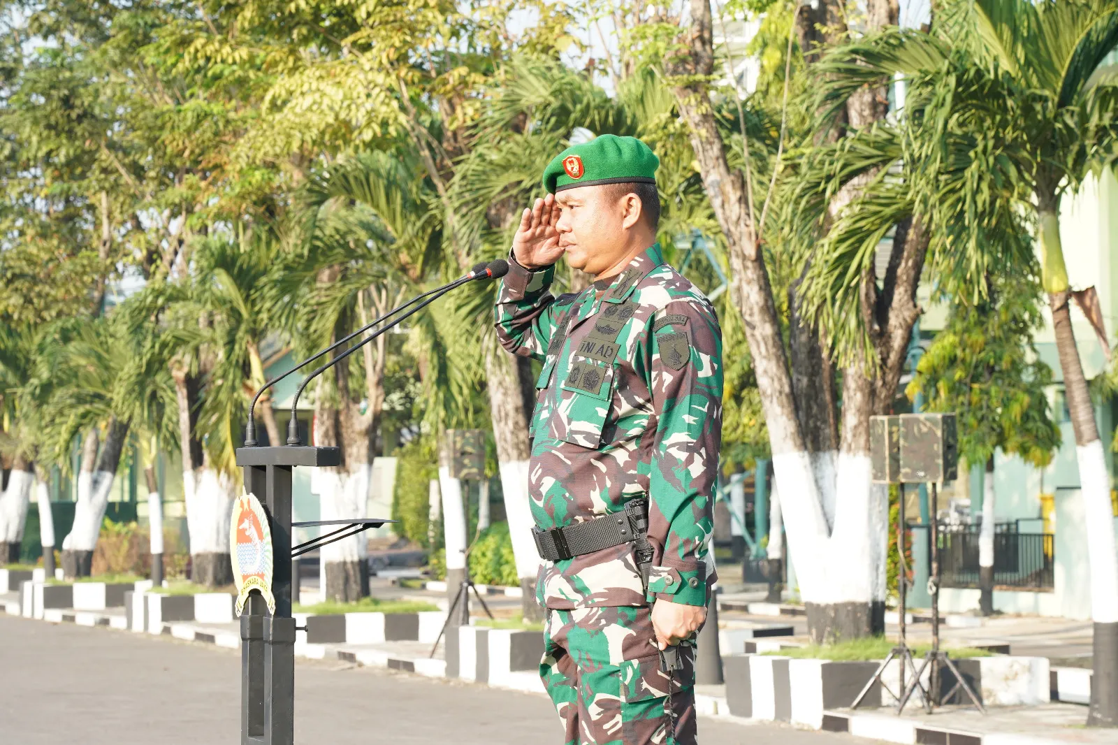Kepala Staf Korem 084/Bhaskara Jaya Memimpin Upacara Peringatan ke-115 Hari Kebangkitan Nasional Tahun 2023