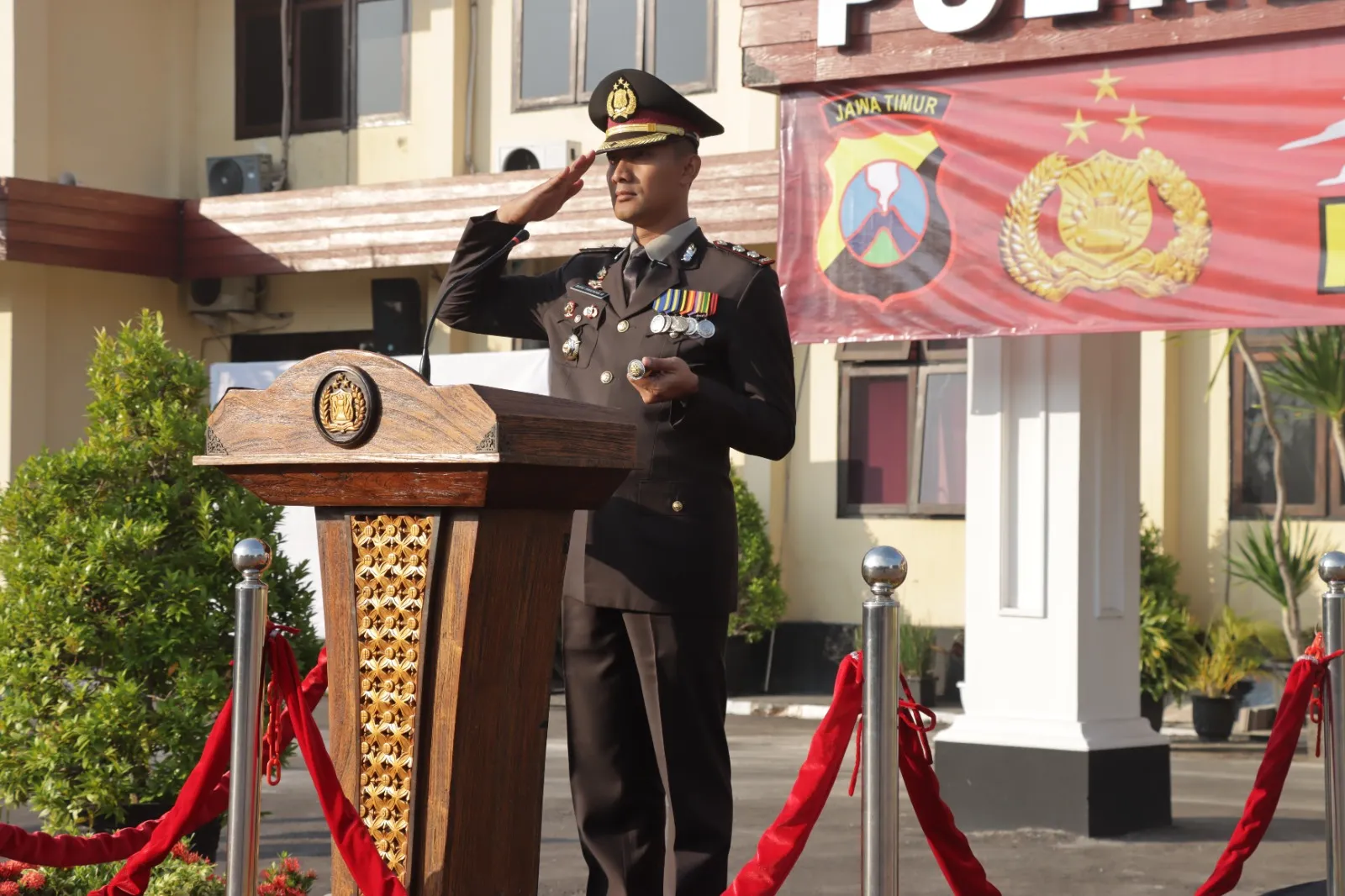 Kapolres Pasuruan Pimpin Upacara Hari Kebangkitan Nasional Ke-115 Tahun 2023
