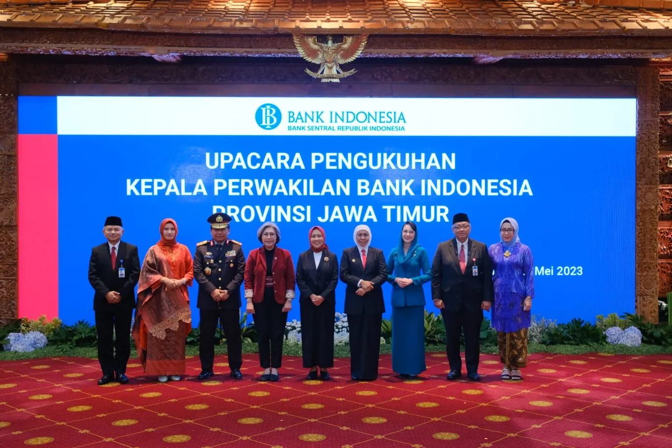 Doddy Zulverdi Dikukuhkan Sebagai Kepala KPw BI Provinsi Jawa Timur