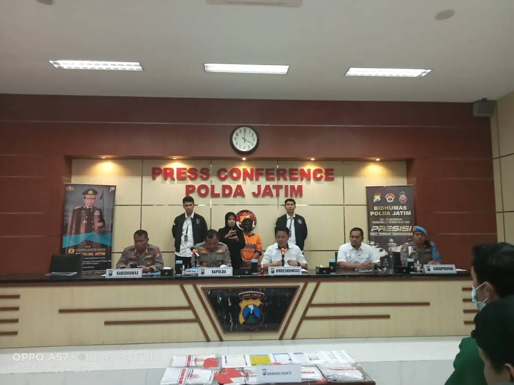 Lagi lagi Polda Jawa Timur Ungkap Kasus Perkara Penipuan Tranding