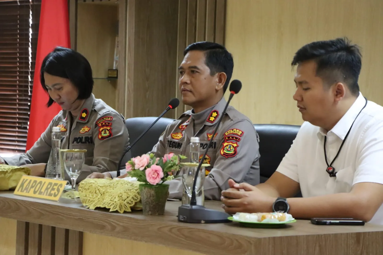 Kapolres Badung Beri Arahan Khusus Personil Satresnarkoba