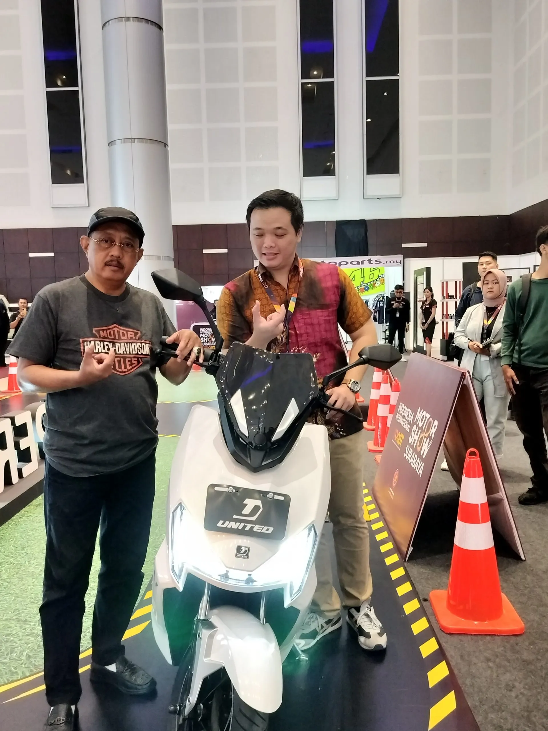 UNITED E-Motor Hadir Di IIMS 2023 Surabaya