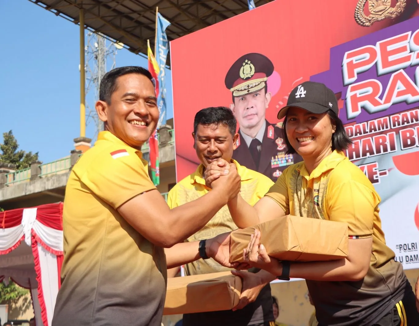 Hiburan Rakyat Meriah, Ini Kata Kapolres AKBP Teguh Priyo Wasono