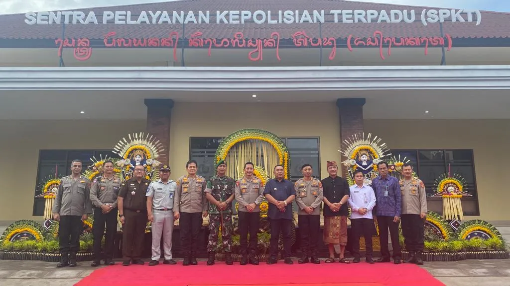 Kapolda Bali Resmikan Gedung SPKT Baru Polres Jembrana*