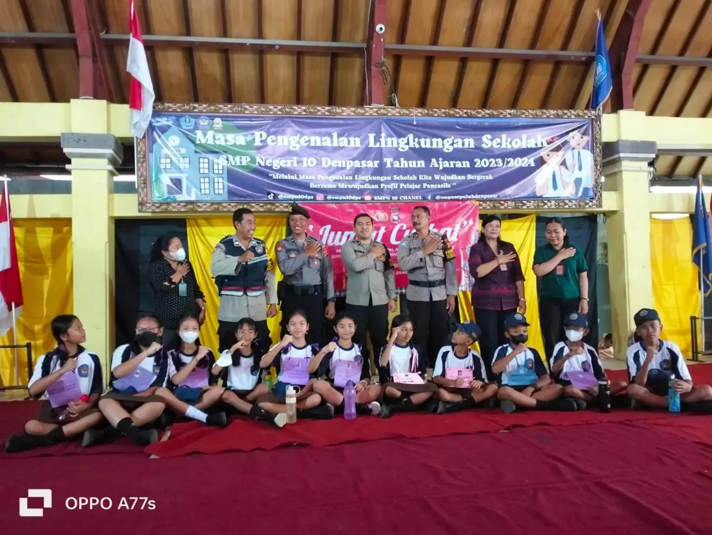Polsek Denpasar Utara lakukan cegah kenakalan remaja sejak dini melalui MPLS