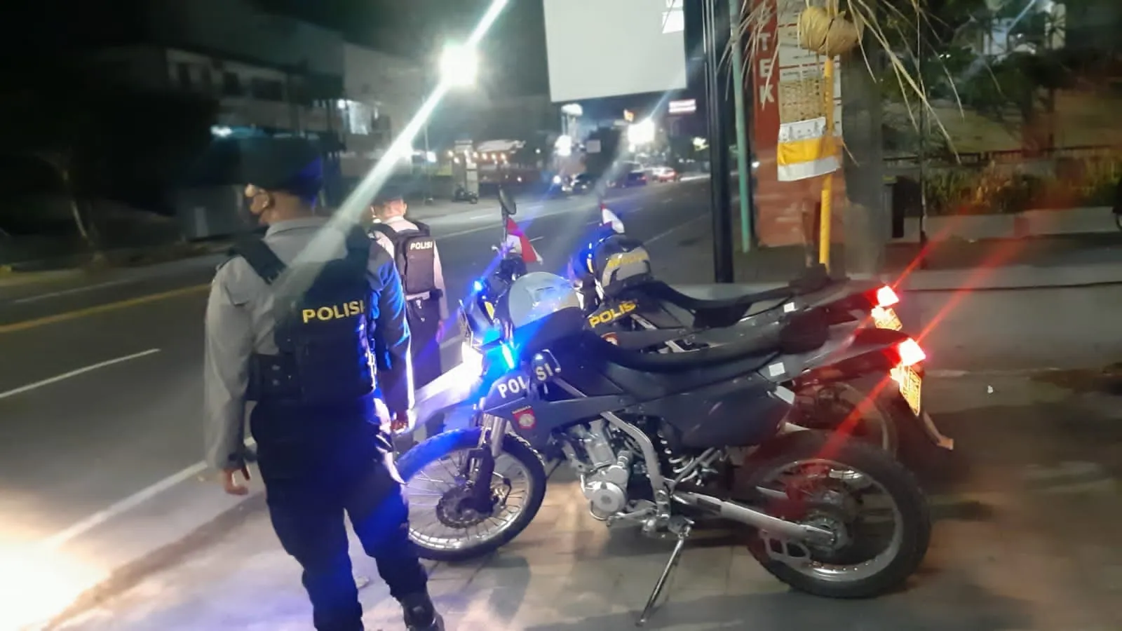 Polres Badung Tingkatkan Patroli Blue Light, Cegah Tindak Kejahatan