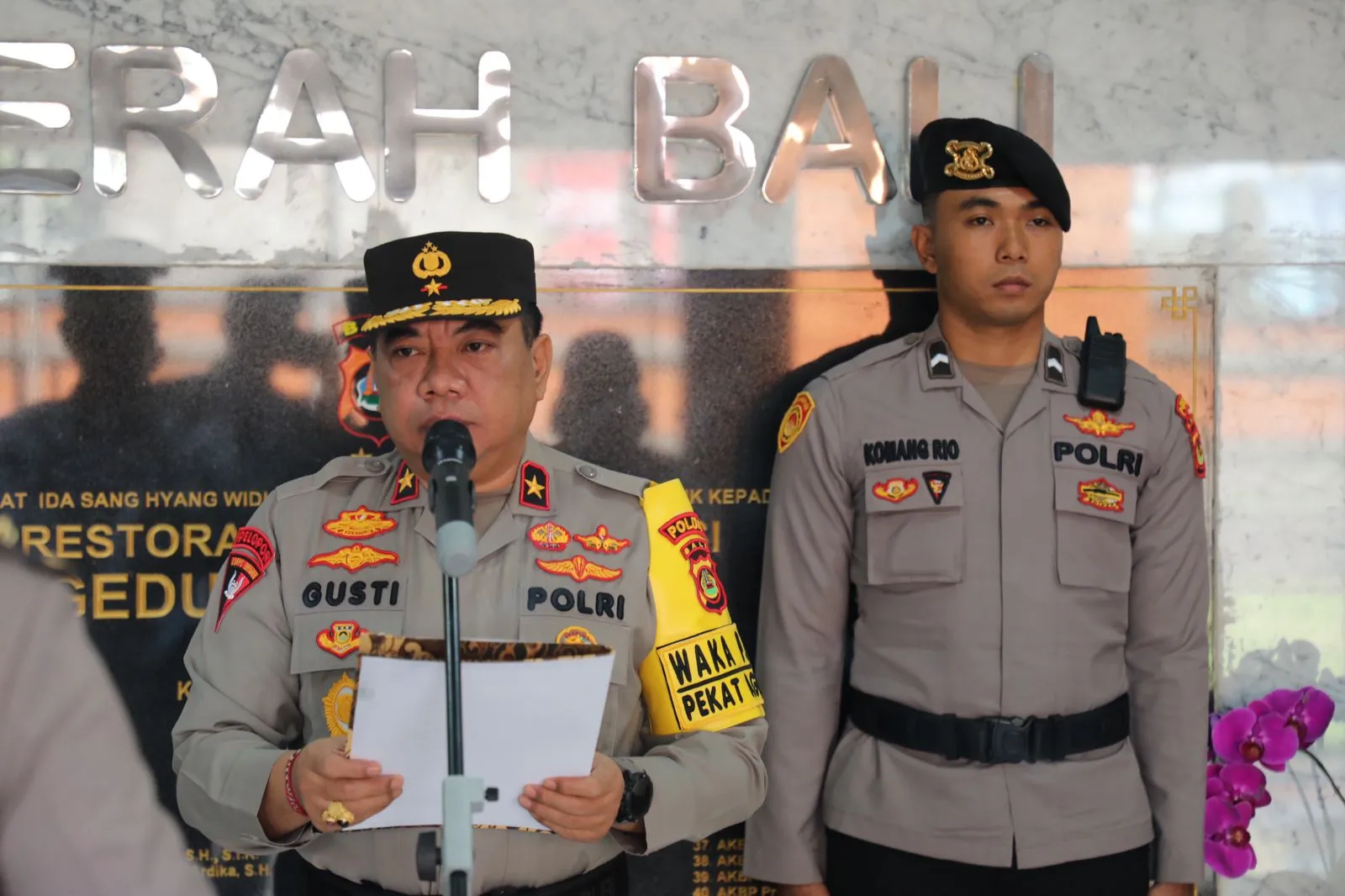 *Wakapolda Bali Pimpin Sertijab Kayanma Polda Bali*