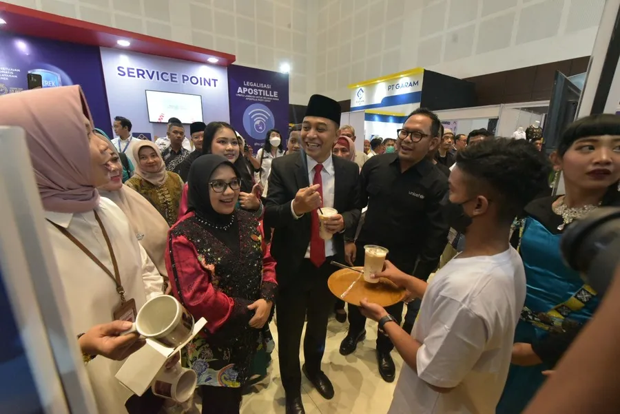 DIBUKA WALI KOTA ERI CAHYADI, SURABAYA GREAT EXPO 2023 JADI AJANG PAMERAN UMKM SEKALIGUS PELAYANAN PUBLIK