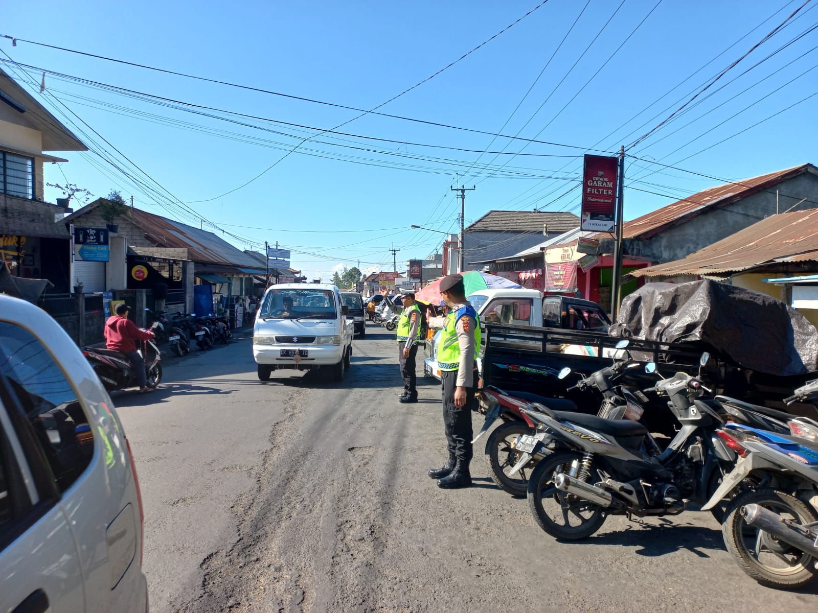 Patroli Dialogis Polsek Kintamani, Kanit Samapta lakukan ini