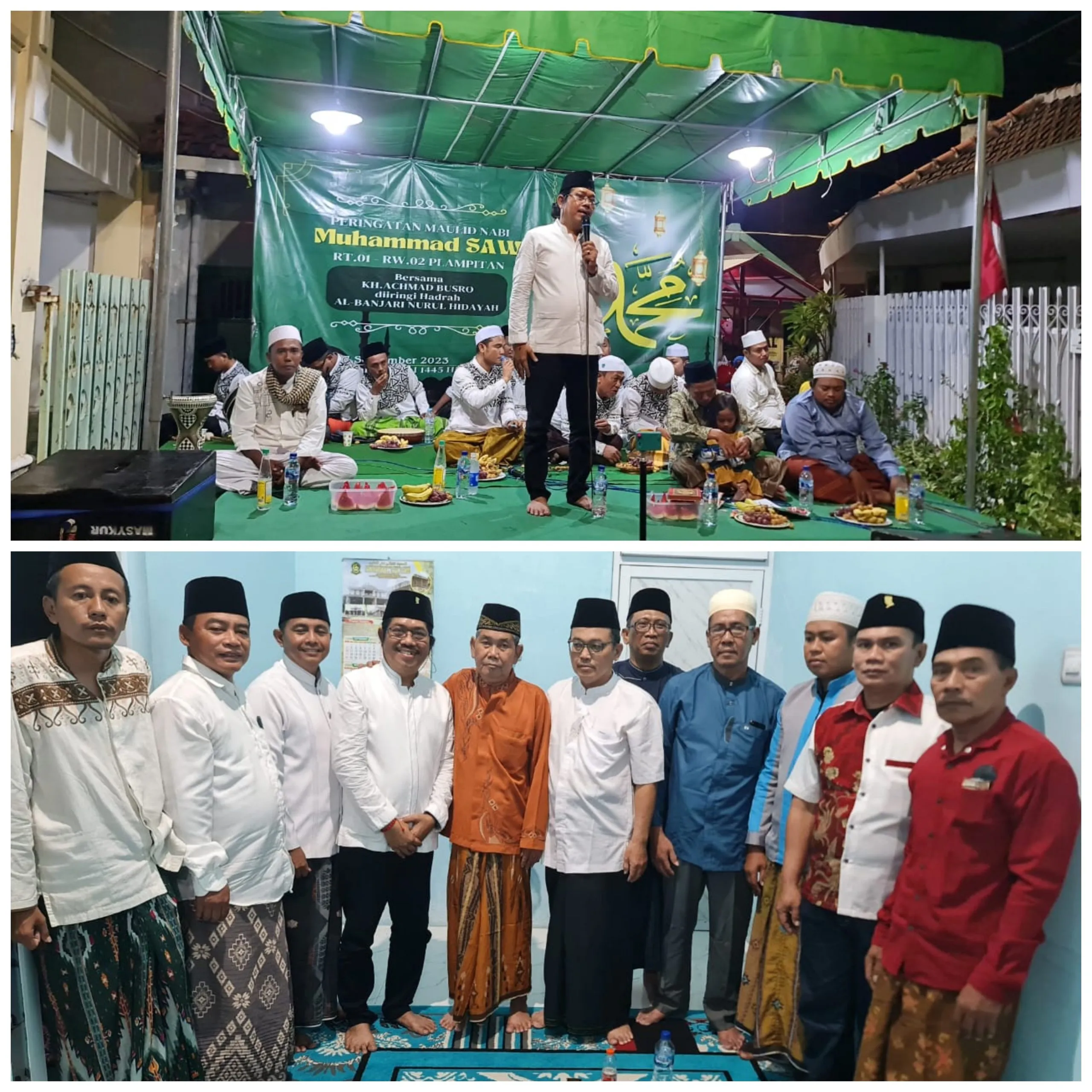 Budi Leksono Mengajak Warga Selalu Bersyukur atas Karunia Allah Dalam Rangka Maulid Nabi Muhammad Saw 2023
