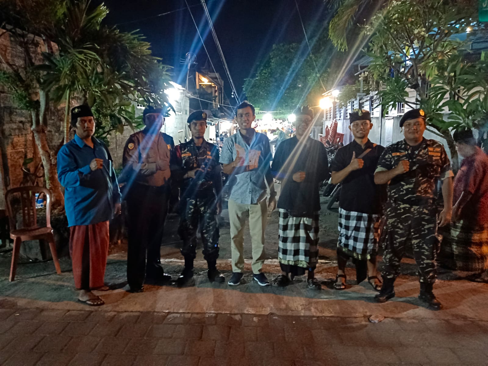 Jamin Kelancaran Maulid Nabi Muhammad SAW Polisi Banjar Graha Santi Lakukan Pengamanan