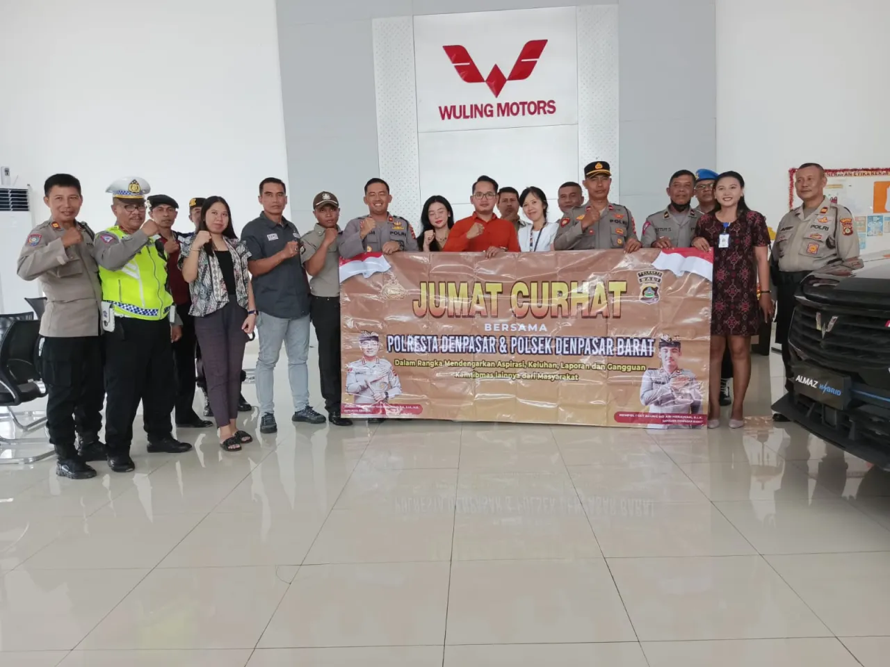Gelar Jumat Curhat Polsek Denpasar