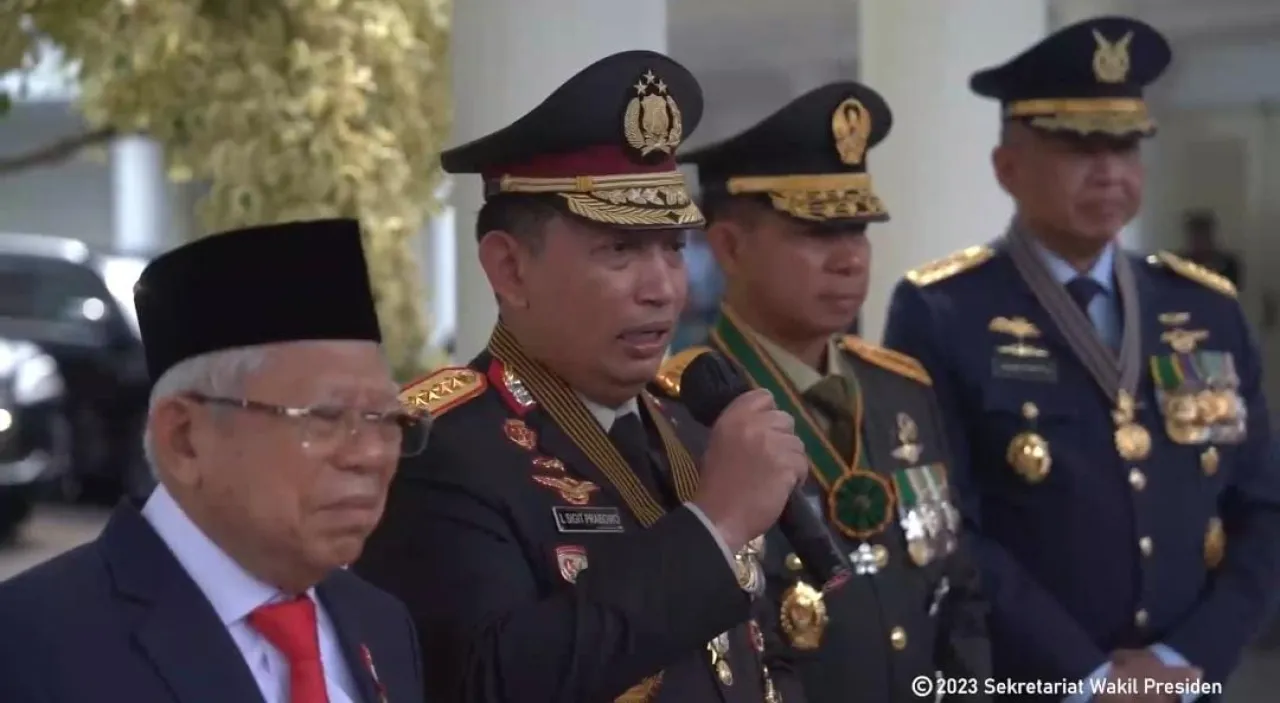 Kapolri : Polri Berkomitmen untuk Amankan Setiap Tahapan Pemilu