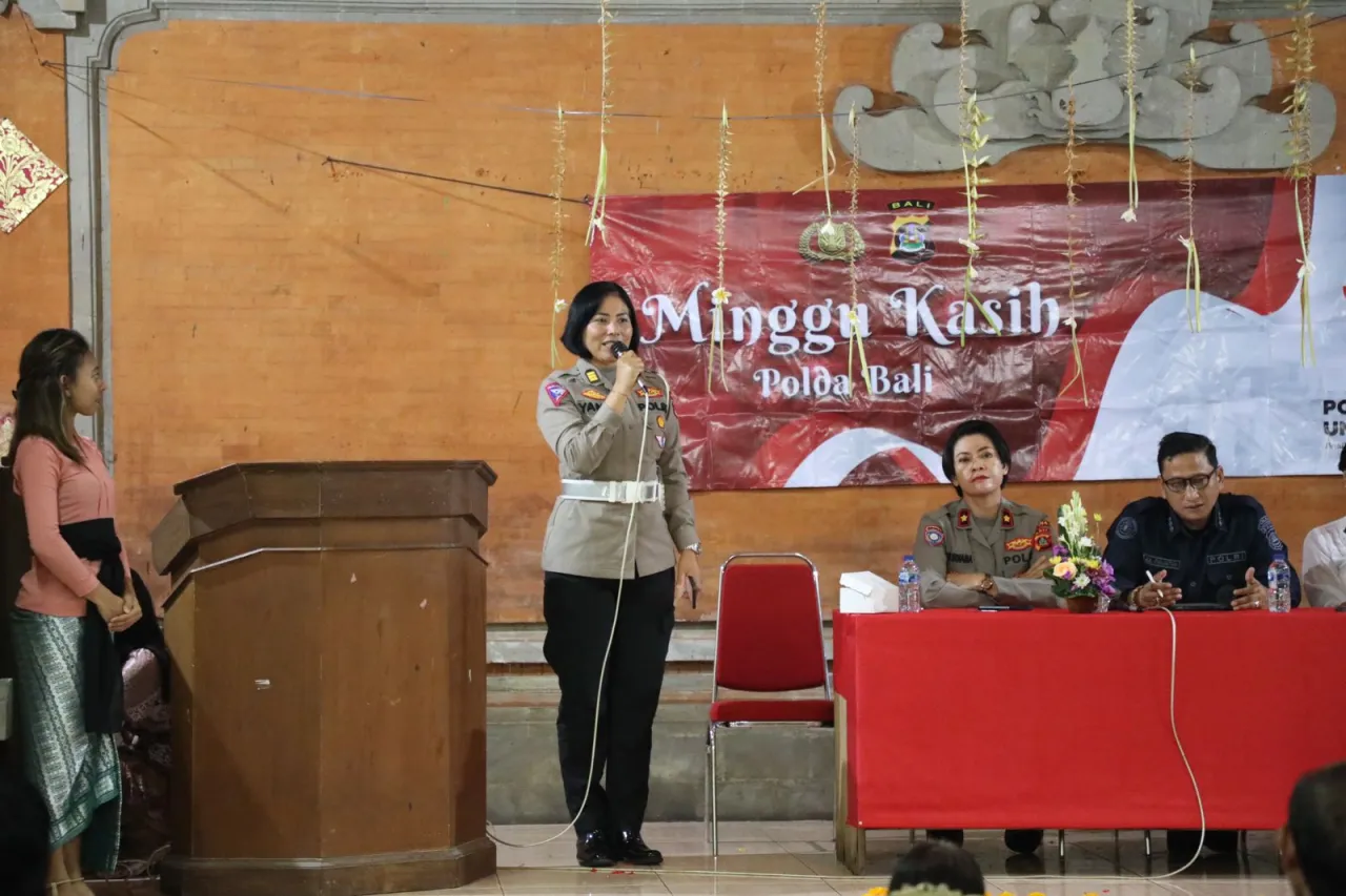 Minggu Kasih, Polda Bali Datangi Yayasan Duta Bina Bhuana*