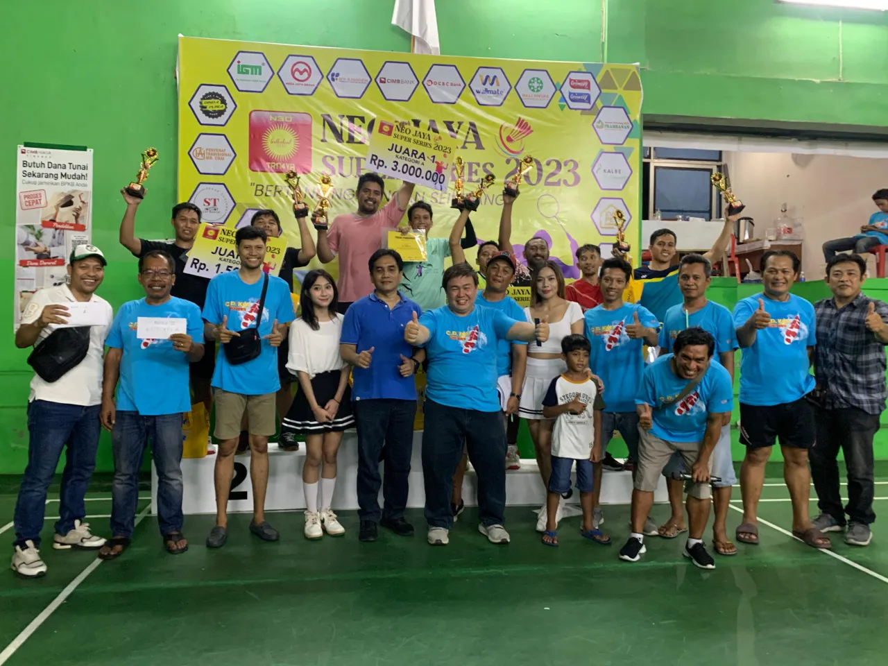 Turnamen Badminton "NEO JAYA SUPER SERIES 2023"