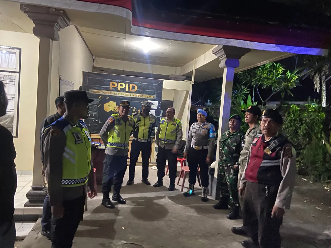 Upaya Preventif Cegah Kejahatan Malam Hari Polres Tabanan Gencarkan Blue Light Patrol Gabungan Tiga Pilar*