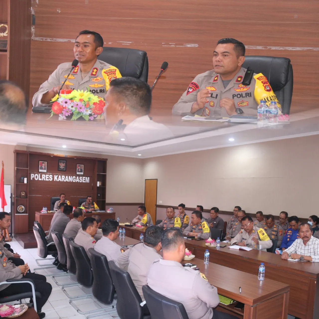 Perlunya resolusi Tahun 2024 secara kwalitas dan kwantitas, Penekanan Kapolres Karangasem dalam Anev Tahunan 2023