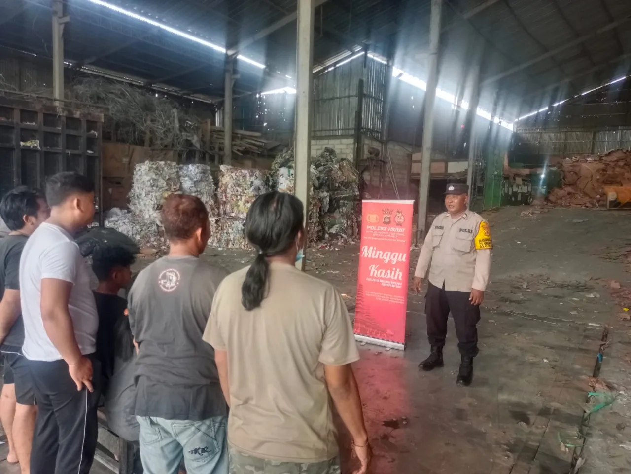 Minggu Kasih, Polisi Selesaikan Keluhan Masyarakat dan Tampung Aspirasi