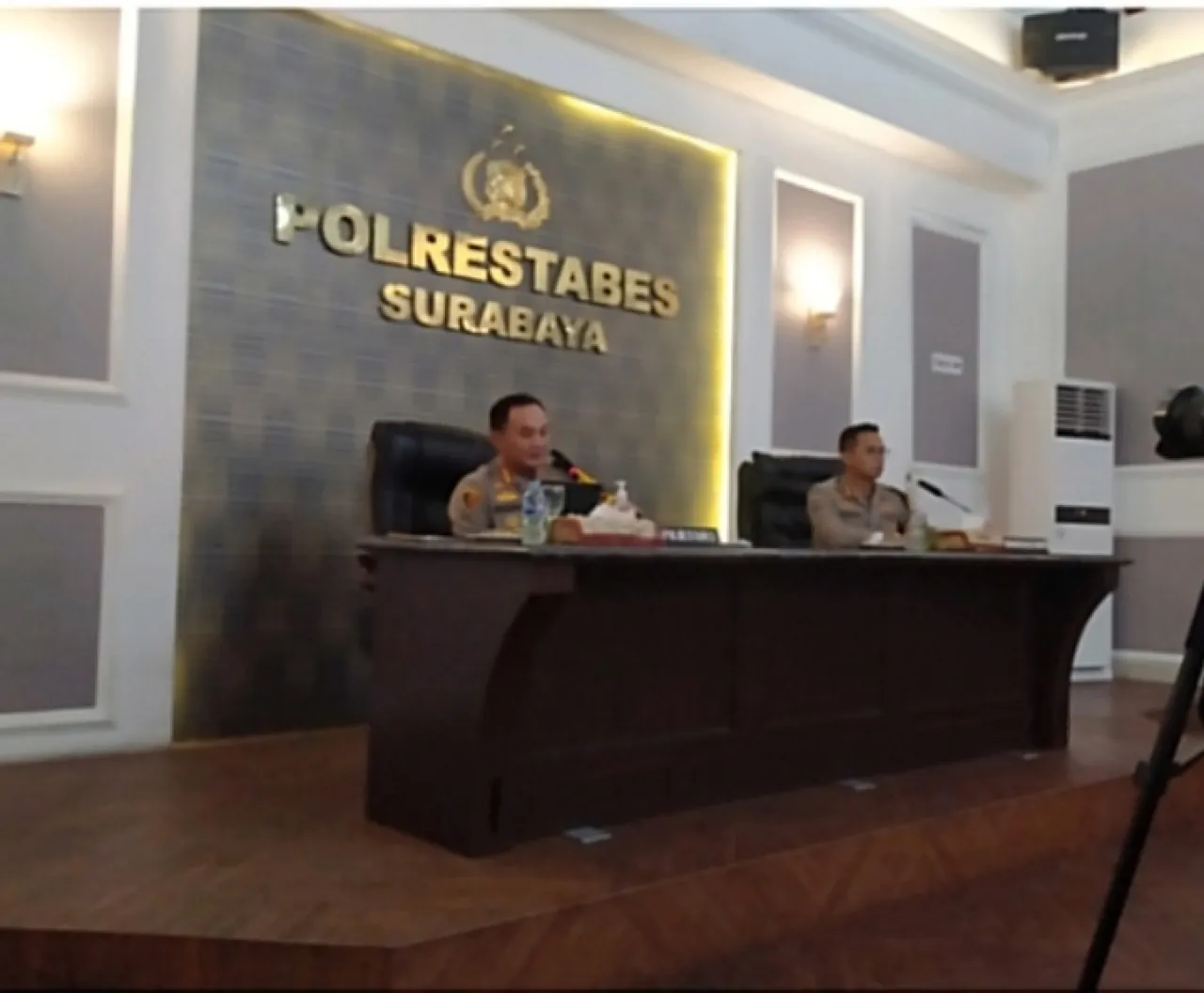 Kinerja Apik Setahun, Polrestabes Surabaya Gelar Jumpa Pers