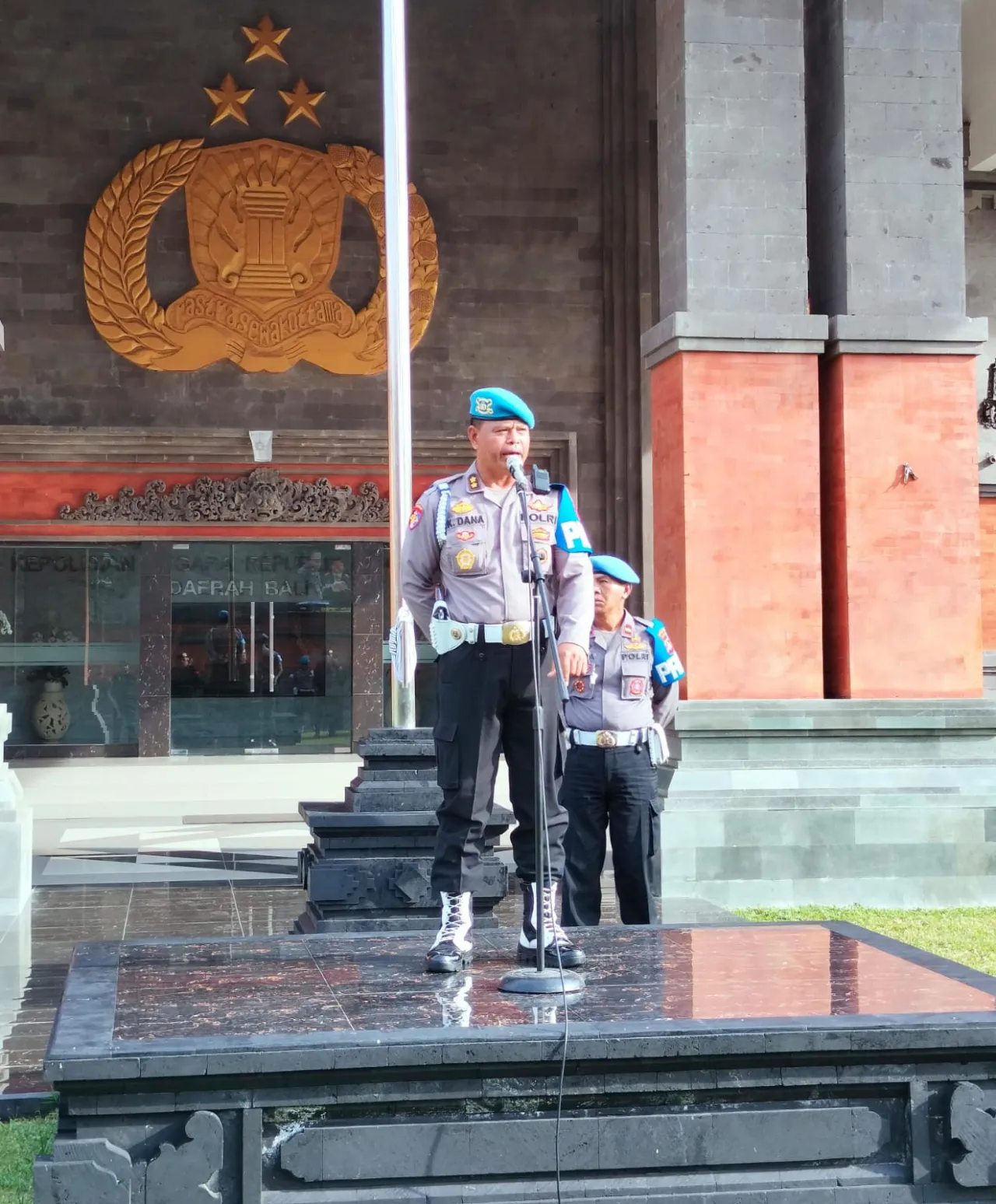 Pimpin Apel Gabungan Satgas OMB Kasubsatgas Propam Tegaskan Netralitas Polri Harga Mati