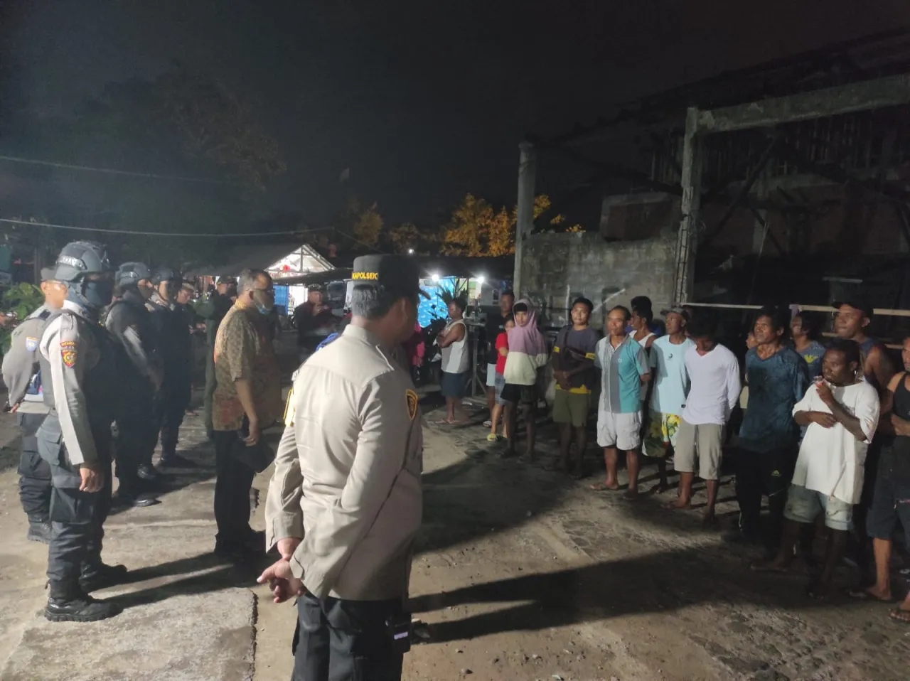 Polsek Kuta Selatan Gelar Patroli Gabungan dan Penertiban Penduduk Non Permanen di Tanjung Benoa*