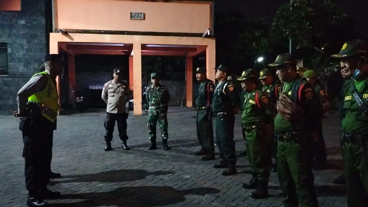 Tibduktang Pasca Pemilu Polsek Denbar Jamin Harkamtibmas Kondusif