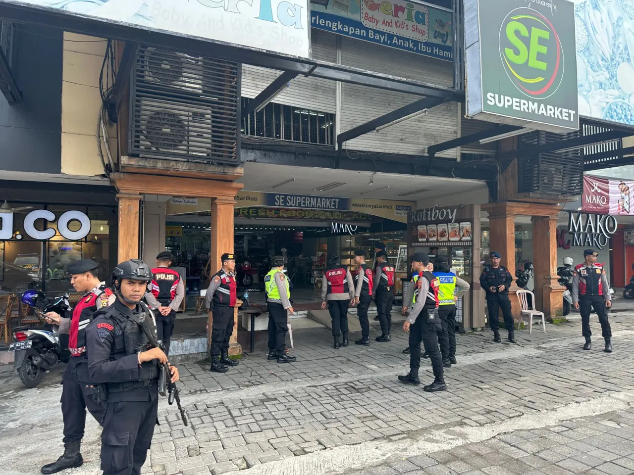 Hari Pertama Ops Cipkon Agung Satgas Preventif Patroli & Sosialisasi Kamtibmas Di Terminal Ubung