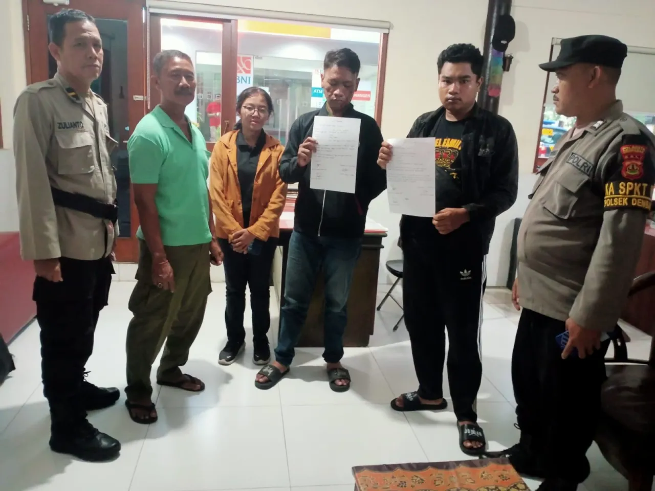 Pawas Polsek Denbar Mediasi Kasus Pemukulan Di Jalan Hadanudin Denpasar