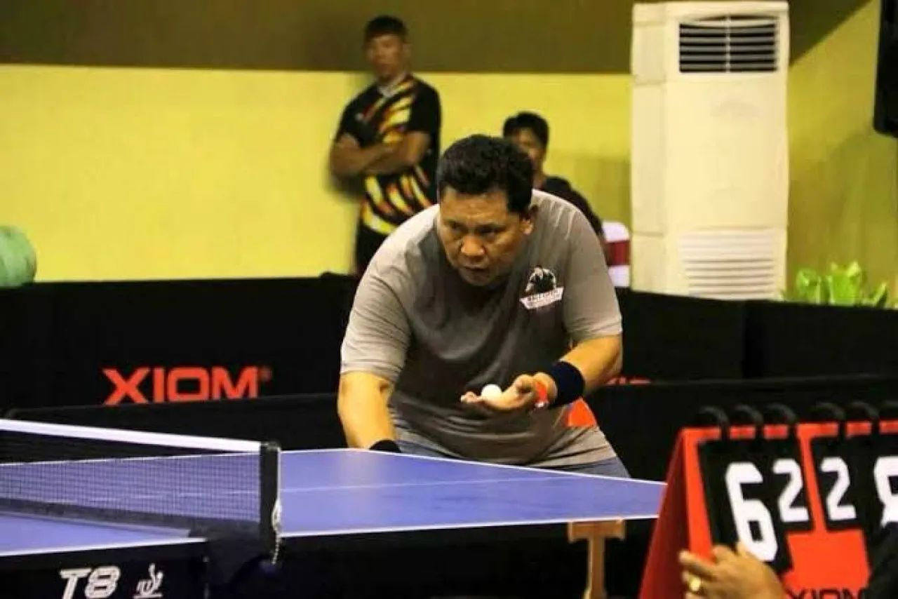 Persiapan PON XXI Komjen Pol (Purn) Prof. Dr. Petrus R. Golose Buka Table Tennis Invitation Champion