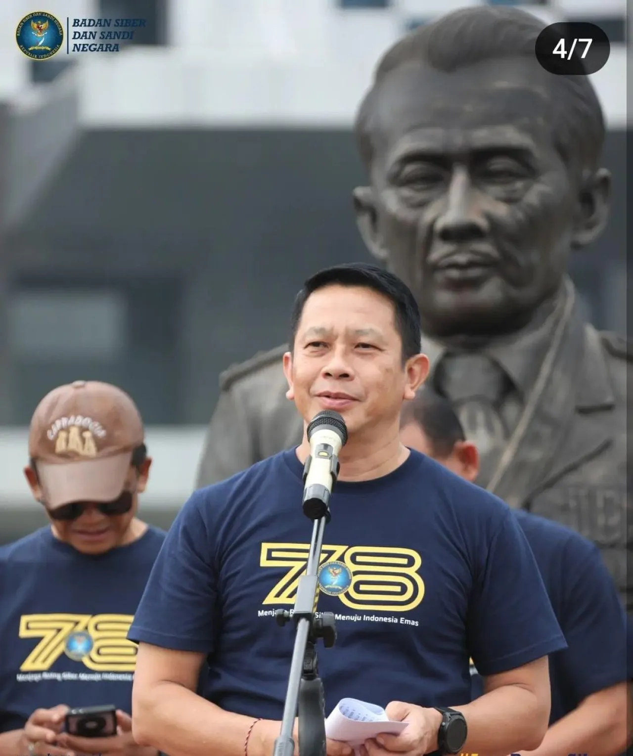 Waka BSSN Melepas 548 Peserta Mudik Bersama Tahun 2024