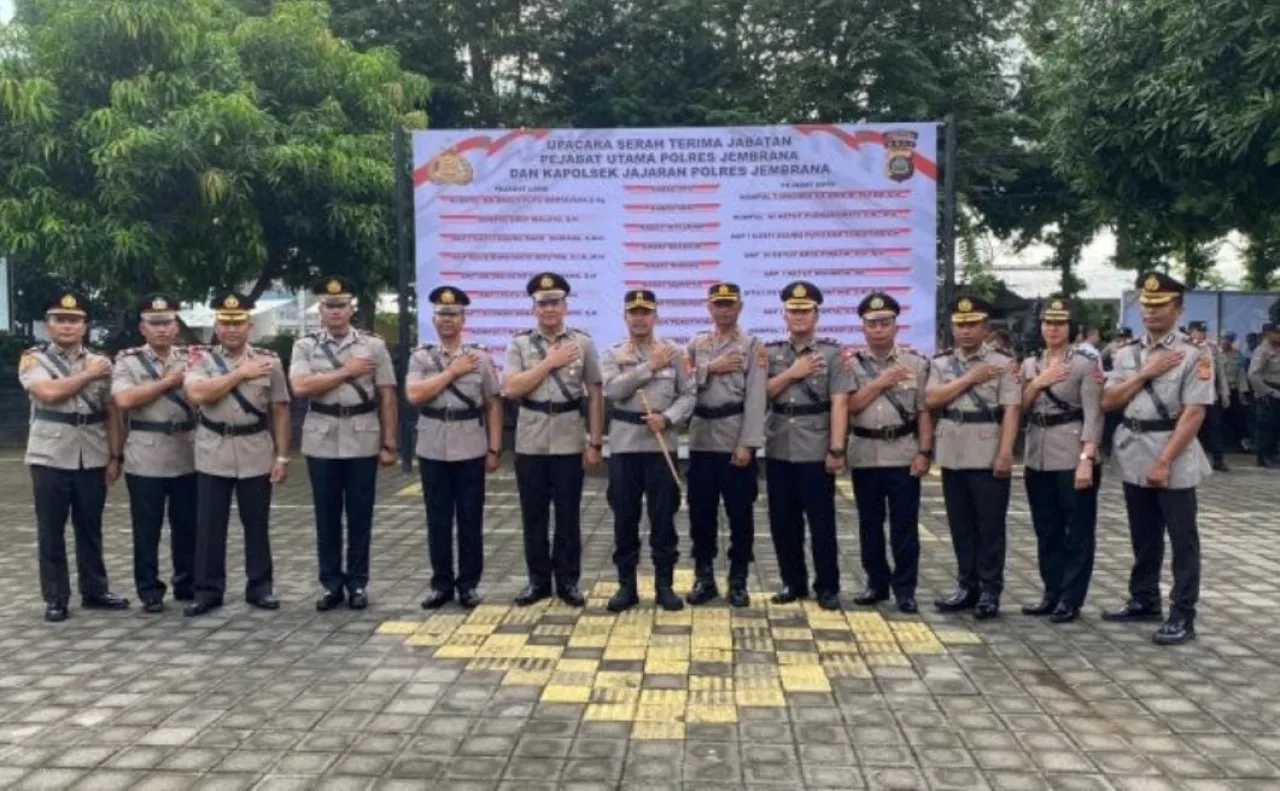 Sah !!Kompol I Komang Mulyadi Resmi Jabat Kapolsek Gilimanuk