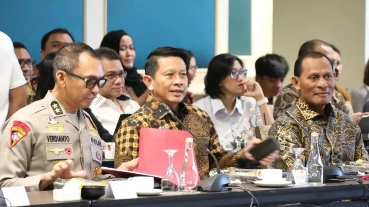 Wakil Kepala BSSN Komjen Pol. Putu Jayan Danu Menghadiri Rapat Koordinasi Jelang World Water Forum ke-10 di Bali
