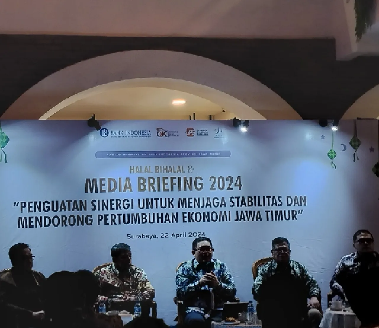 Media Briefing Kolaborasi BI, OJK, DJPb, dan LPS Provinsi Jawa Timur