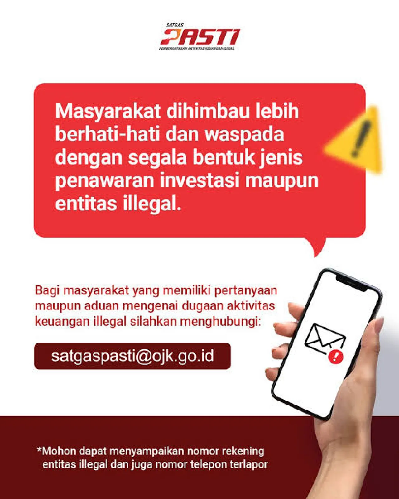 SATGAS PASTI BLOKIR 585 PINJOL ILEGAL DAN PINPRI