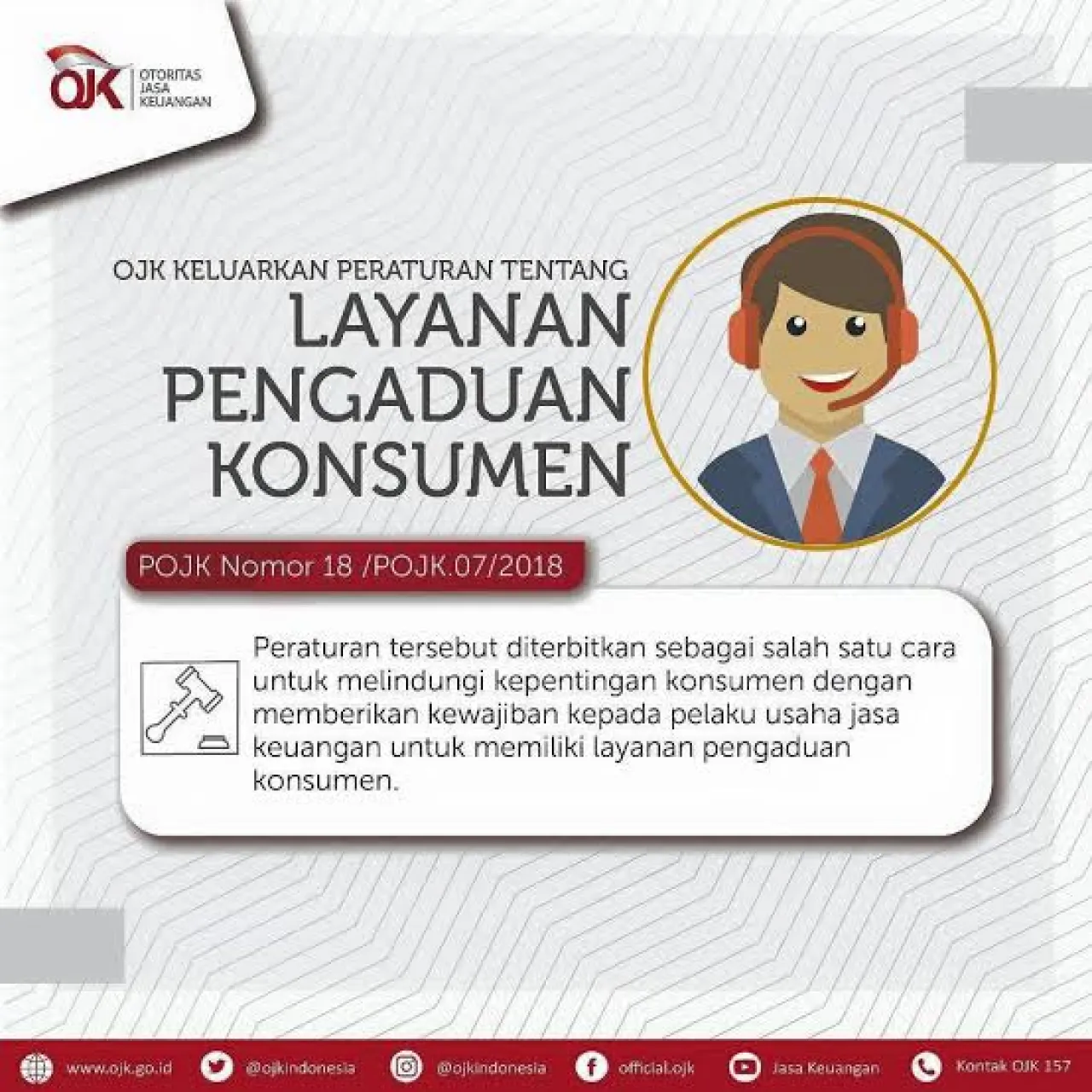 Mulai Januari Sampai Maret 2024 OJK Regional IV Jatim Telah Menangani 231 Pengaduan Dari Konsumen