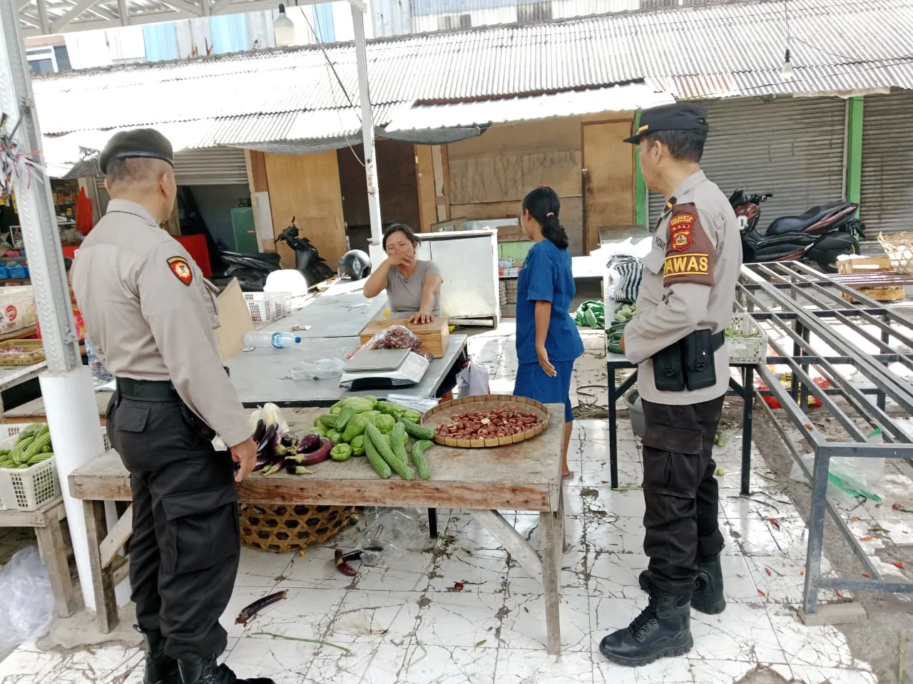 Polsek Denbar Gelar Patroli KRYD Untuk Ciptakan Situasi Kamtibmas Yang Kondusif