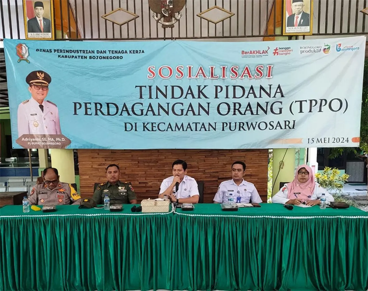 CEGAH TPPO KANIM TANJUNG PERAK LAKUKAN SOSIALISASI DI BOJONEGORO
