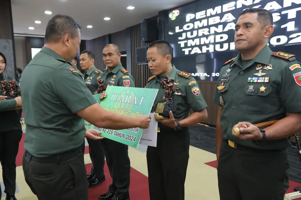 Kodim 1623/Karangasem Juara TMMD ke - 119 TA. 2024