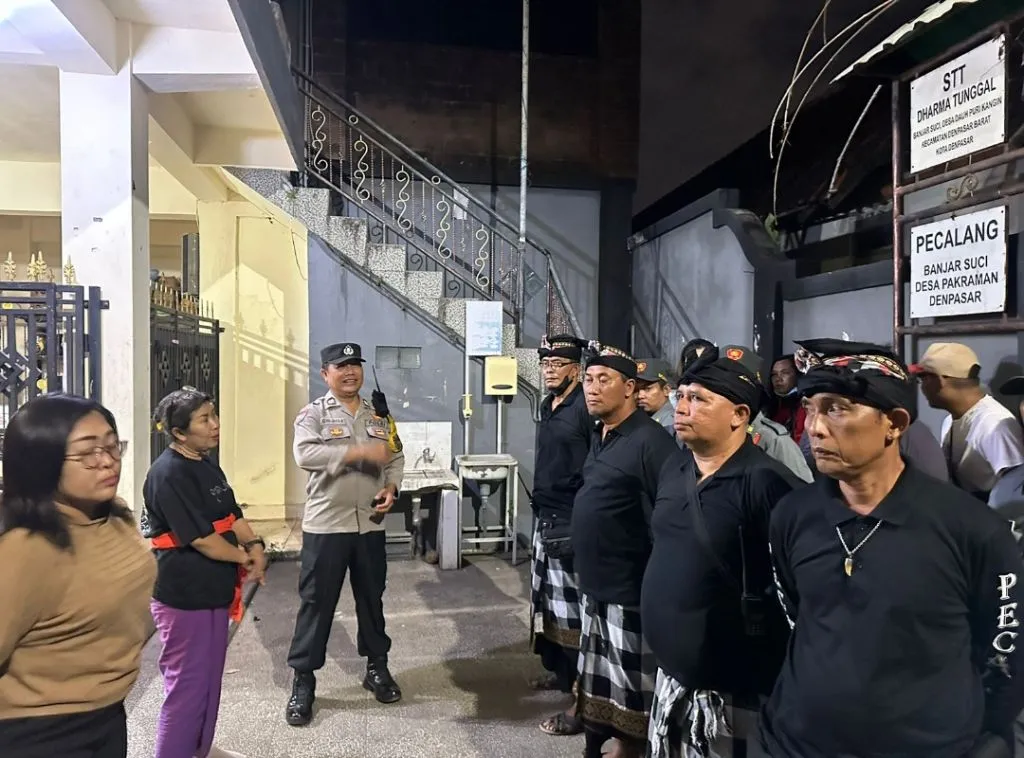 Jaga Kelancaran KTT WWF, Polsek Denbar Berdayakan Tiga Pilar Gelar Tibduktang