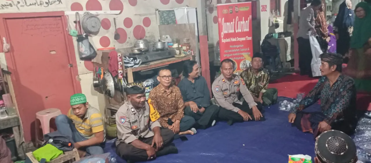 Kebersamaan dan Doa Lintas Agama di Jumat Curhat Polsek Dentim