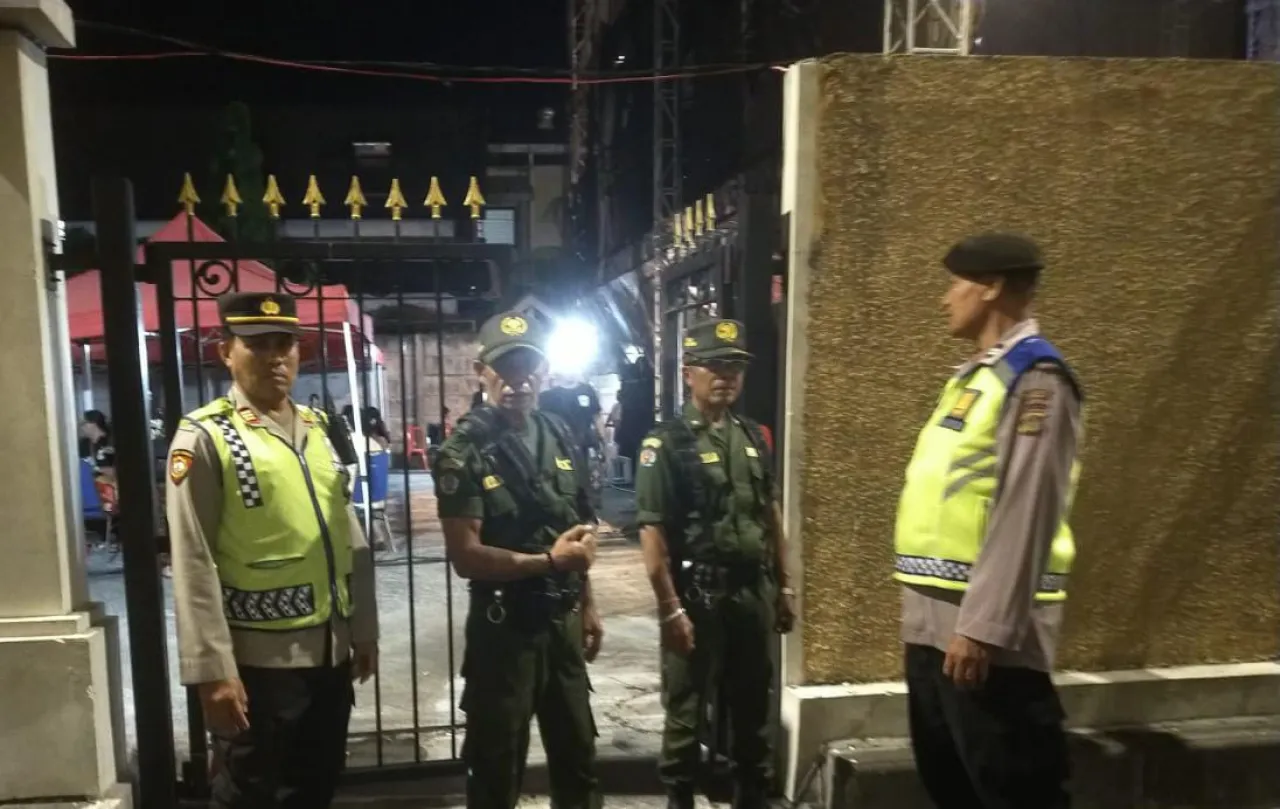 BLP Polsek Denbar Perkuat KRYD Malam Cegah Guan KTM